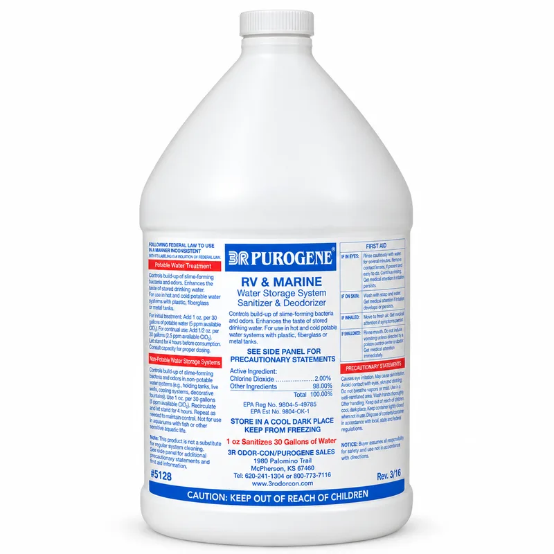 Purogene Water Treatment Preserver — 128 oz